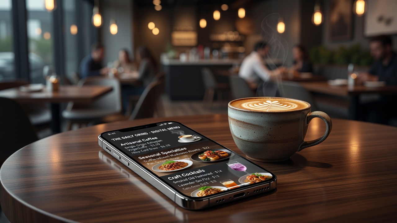 Digitaler Service und Datenschutz - restaurant windstock
